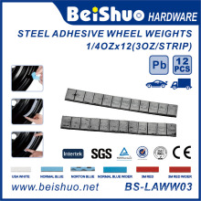 Steel Adhesive Wheel Balance Weights 5+10